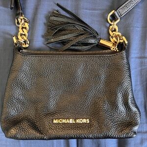 Michael Kors | Weston Tassel Pebbled Leather Crossbody